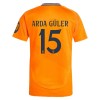 Maglia ufficiale Real Madrid Arda Guler 15 Trasferta 2024-25 per Uomo